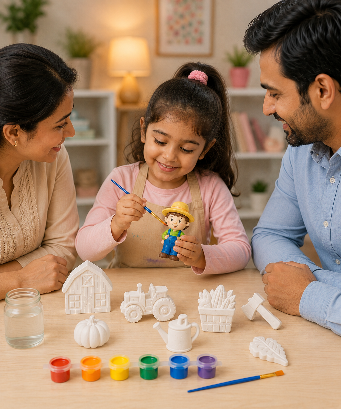Farmhouse Adventure DIY Painting Kit (09 Piece Set)