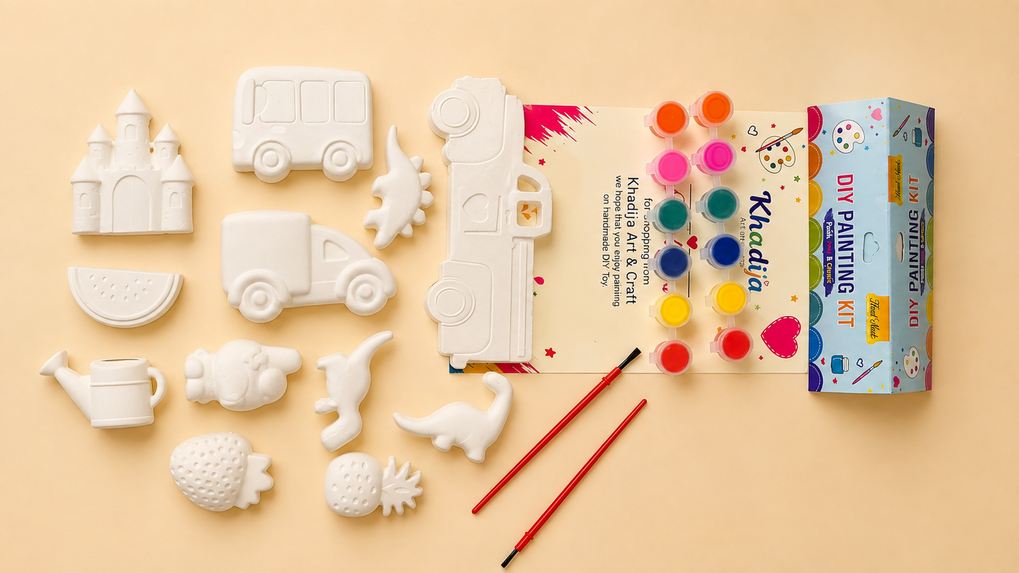 DIY 12 Piece Painting Kit Creative Art Set for Kids