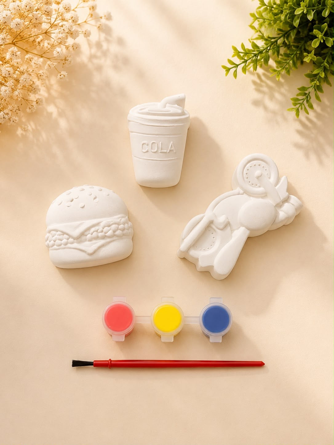 Kids DIY Food Painting Kit Paint & Create