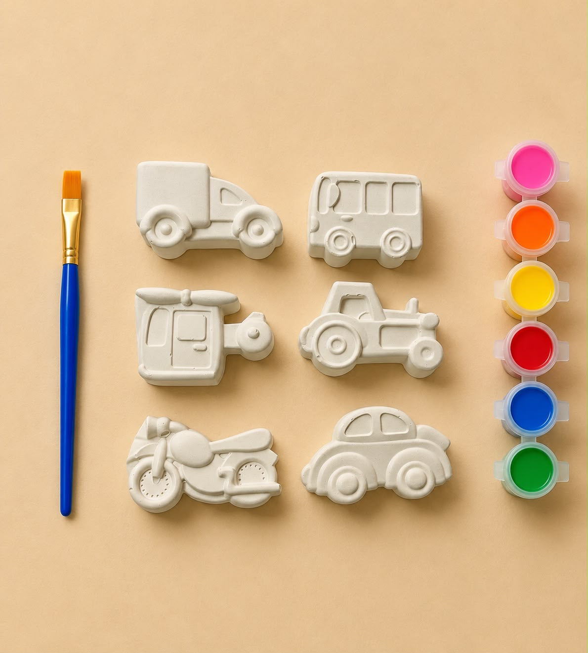 Kids DIY Transport Painting Kit