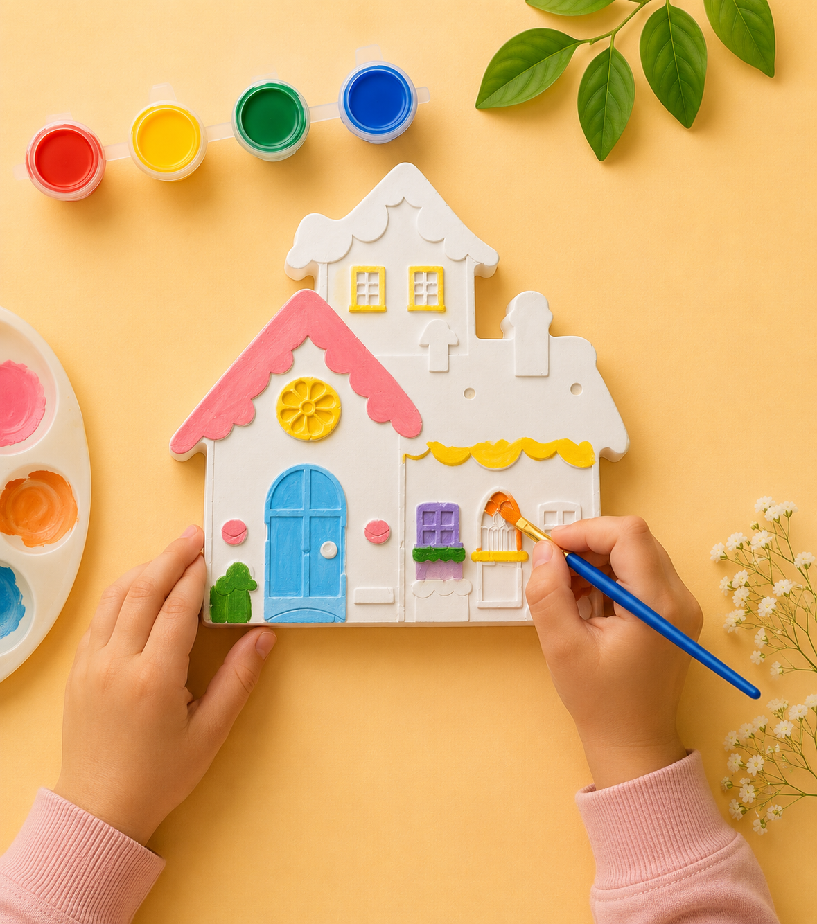 Cozy Cottage DIY Painting Kit